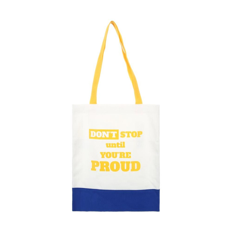 Don't Stop Until You are Proud Miniso Shopping Bag