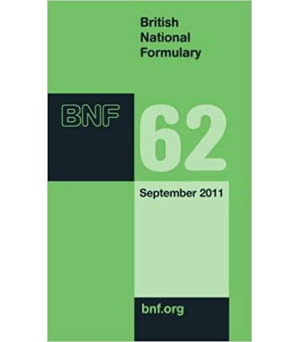 British National Formulary (BNF) 62 Paperback – 21 September 2011 by Joint Formulary Committee 
