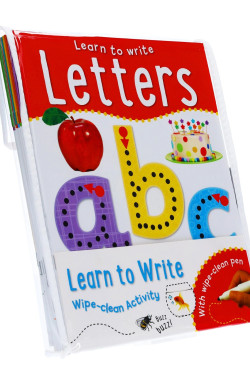 Learn To Write: Wipe-Clean Activity Pack by Make Believe Ideas, Miles Kelly