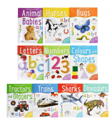 Learn To Write: Wipe-Clean Activity Pack by Make Believe Ideas, Miles Kelly