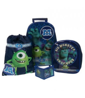 Disney Monsters University Inc Trolley Inc Set