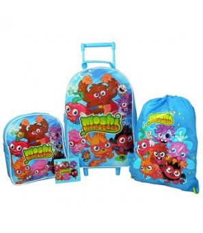 Moshi Monsters Trolley  4 Piece Set