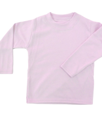 Baby Pink Unbranded Long SleeveT-Shirt