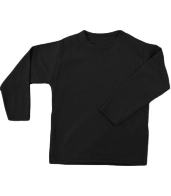 Black Unbranded Long Sleeve T-Shirt