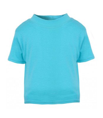 Turquoise Unbranded Short Sleeve T-Shirt