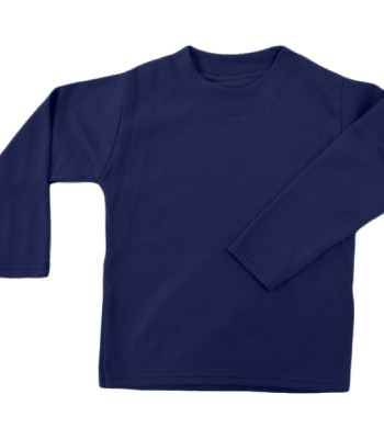 Navy Unbranded  Long Sleeve T-Shirt